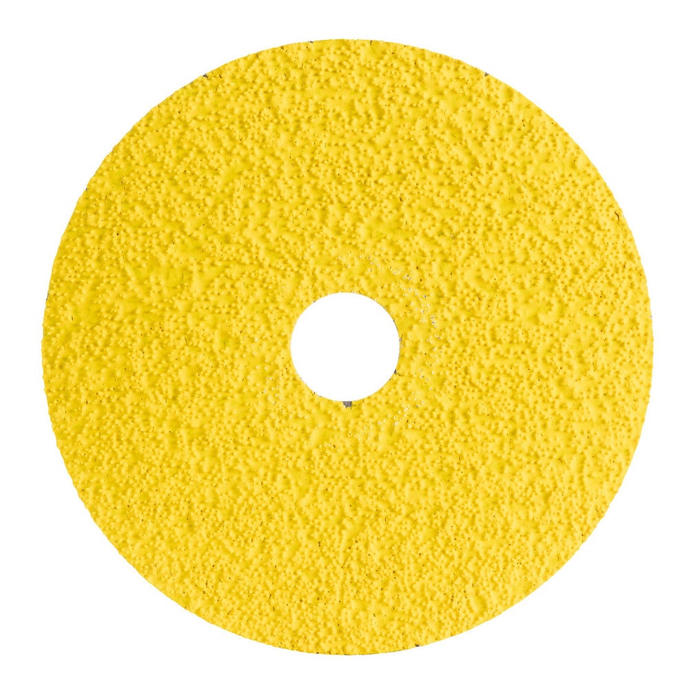 Fiber Disc: 5" Disc Dia, 7/8" Hole, Arbor Hole, 36 Grit, Premium Ceramic Alumina