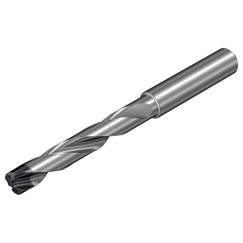 Taper Length Drill: 0.4055" Dia, 140 deg, Solid Carbide