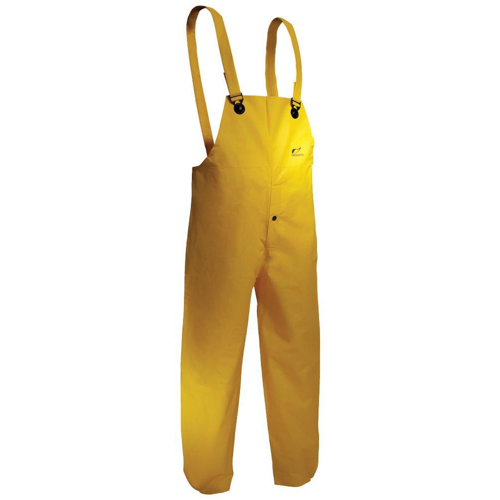 Rain Bib Overalls: Size Medium, Nylon & PVC