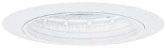 Fixture Trims & Baffles; Trim Type: Baffle Trim; For Use With: H5RICAT Recessed Downlight, H5ICAT Recessed Downlight, PAR Lamps, BR Lamps; Trim Color: White; Baffle/Reflector Color: Black