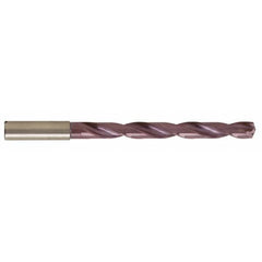 Taper Length Drill Bit: Series 5512, 5/8" Dia, 140 ° Point, Solid Carbide