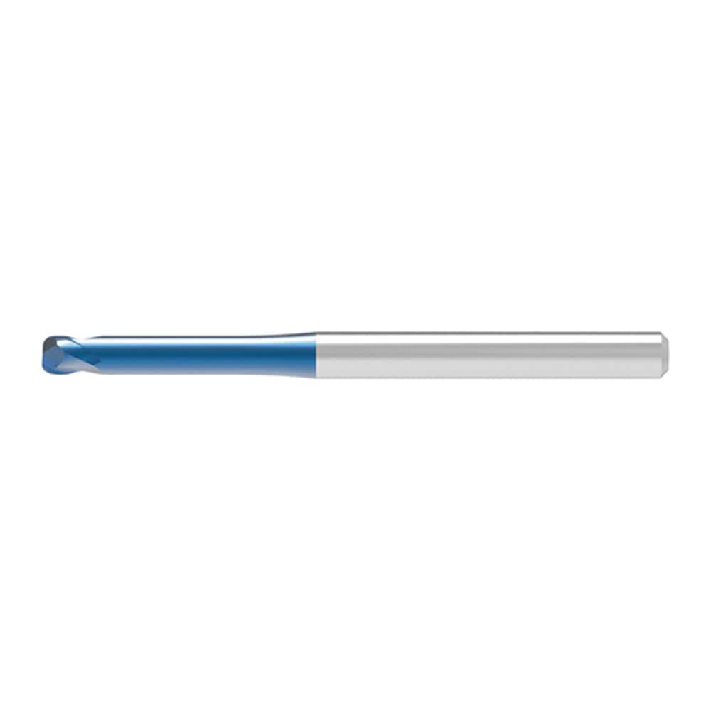 Corner Radius End Mill: 5.00 mm Dia, 3.00 mm LOC, 0.80 mm Radius, 2 Flute, Solid Carbide