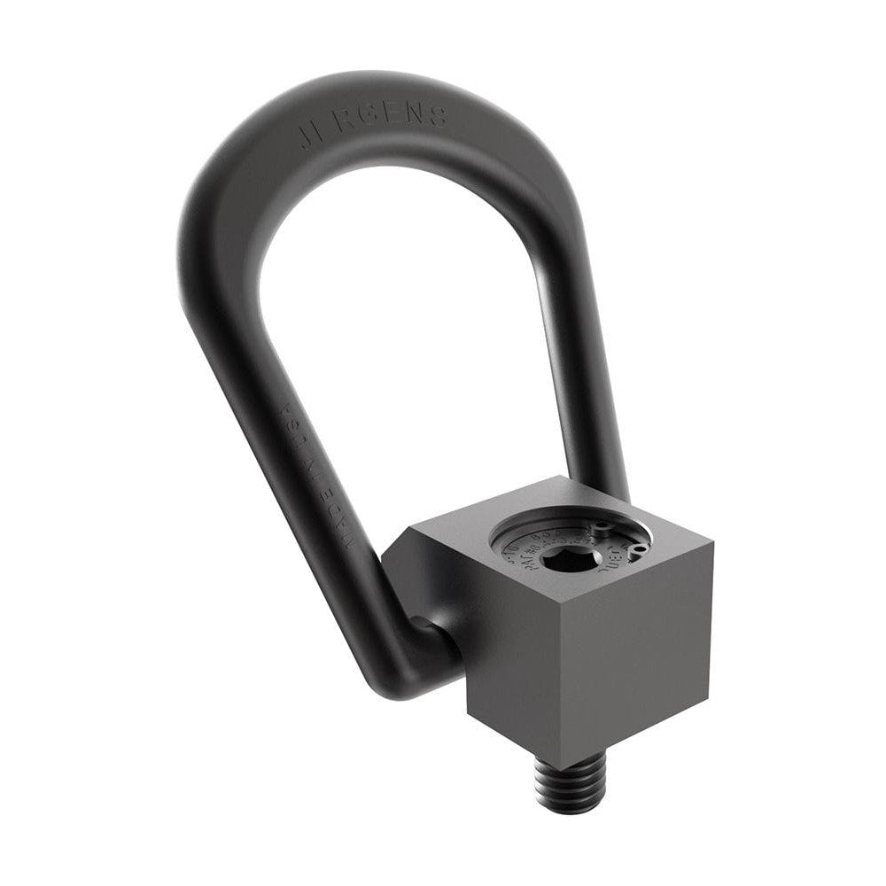 Swivel Hoist Ring: Bolt-On, 800 lb Capacity, 360°