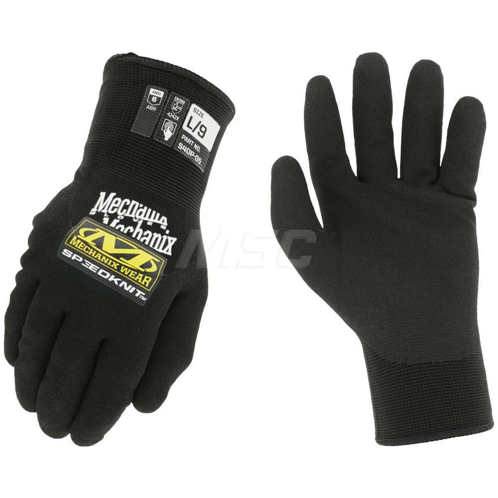 Field Work Gloves: Mechanix Wear SPEEDKNIT™ THERMAL S4DP05, Size 2X-Large, Nitrile-Coated Knit