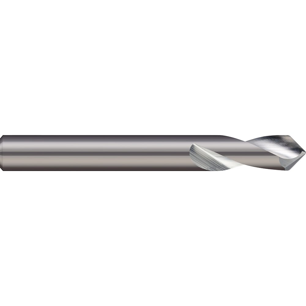 Spotting Drill:  140 ° Point, Solid Carbide