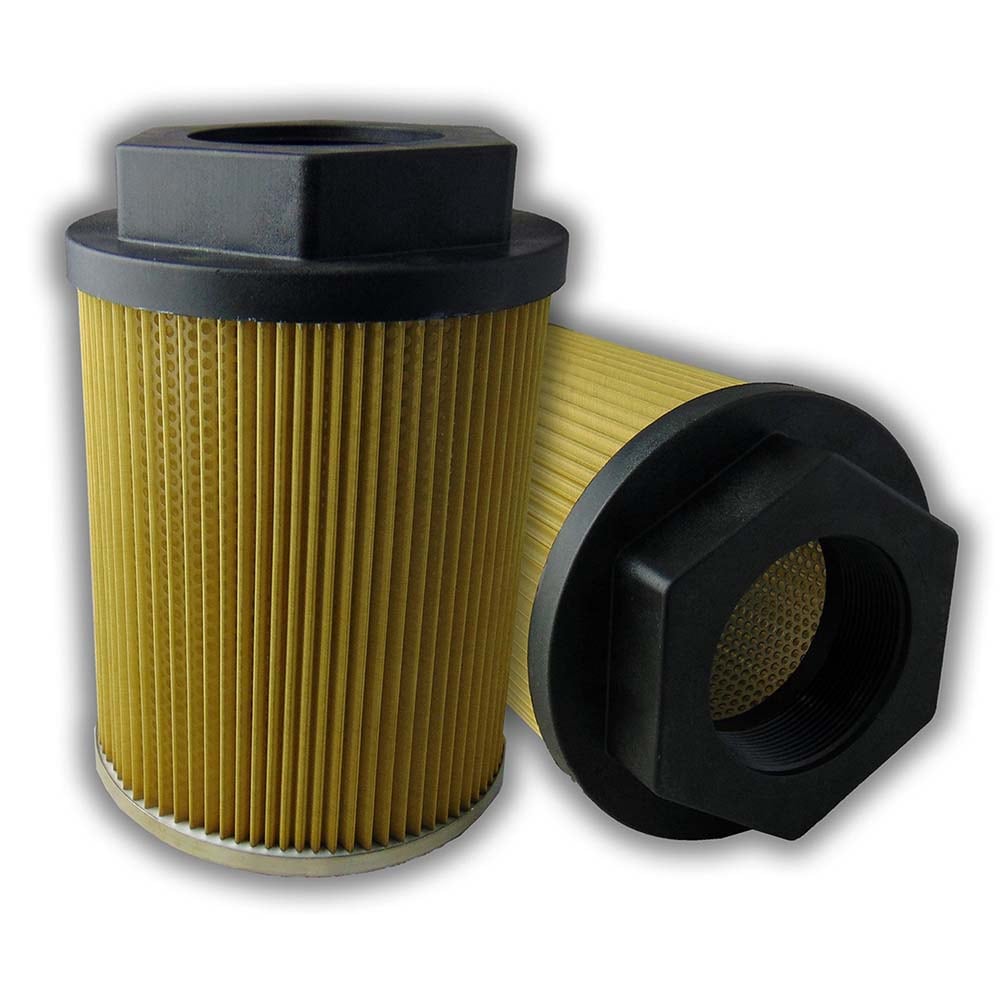 Replacement/Interchange Hydraulic Filter Element: Wire Mesh, 125 µ