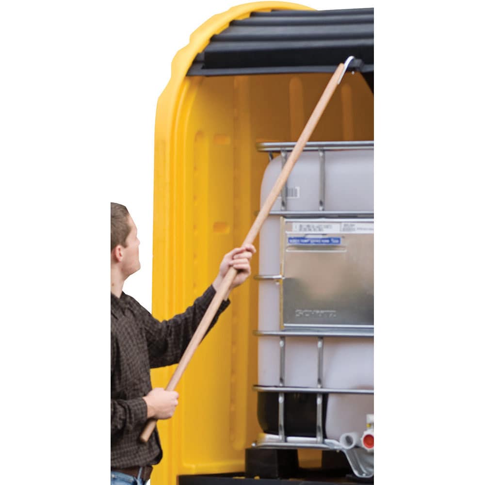 Temporary Structure Parts & Accessories; Product Type: Reach Pole for EcoPolyBlend™ IBC Outdoor Shed; For Use With: Justrite 28677; Color: Brown