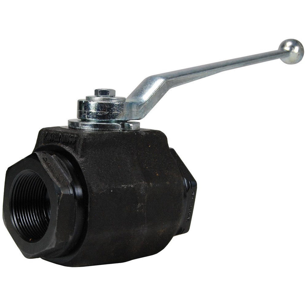 Full-Bore: 1" Pipe, Female x Female Port, Carbon Steel