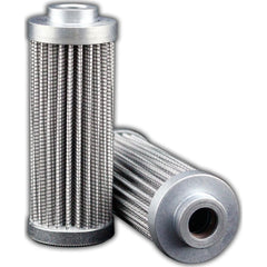 Replacement/Interchange Hydraulic Filter Element: Microglass, 10 µ