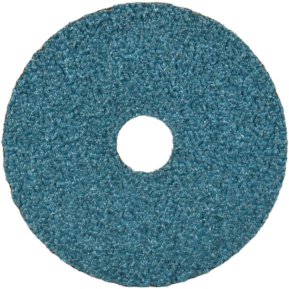 Fiber Disc: 7" Disc Dia, Arbor Hole, 120 Grit, Zirconia Alumina