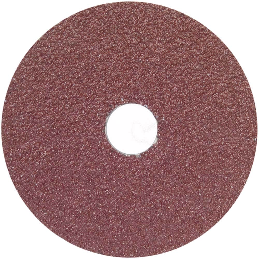 Fiber Disc: 5" Disc Dia, 7/8" Hole, Arbor Hole, 60 Grit, Ceramic Alumina