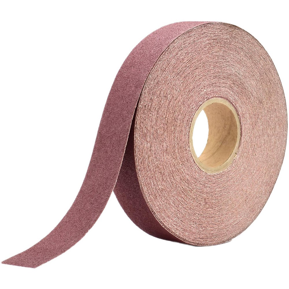 Shop Roll: 12" Wide, 50.00 Yd Long, 220 Grit, Aluminum Oxide