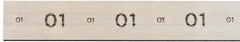 O1 Oil-Hardening Flat Stock: 1-1/4" Thick, 6" Wide, 18" Long, ±0.001" Thickness Tolerance