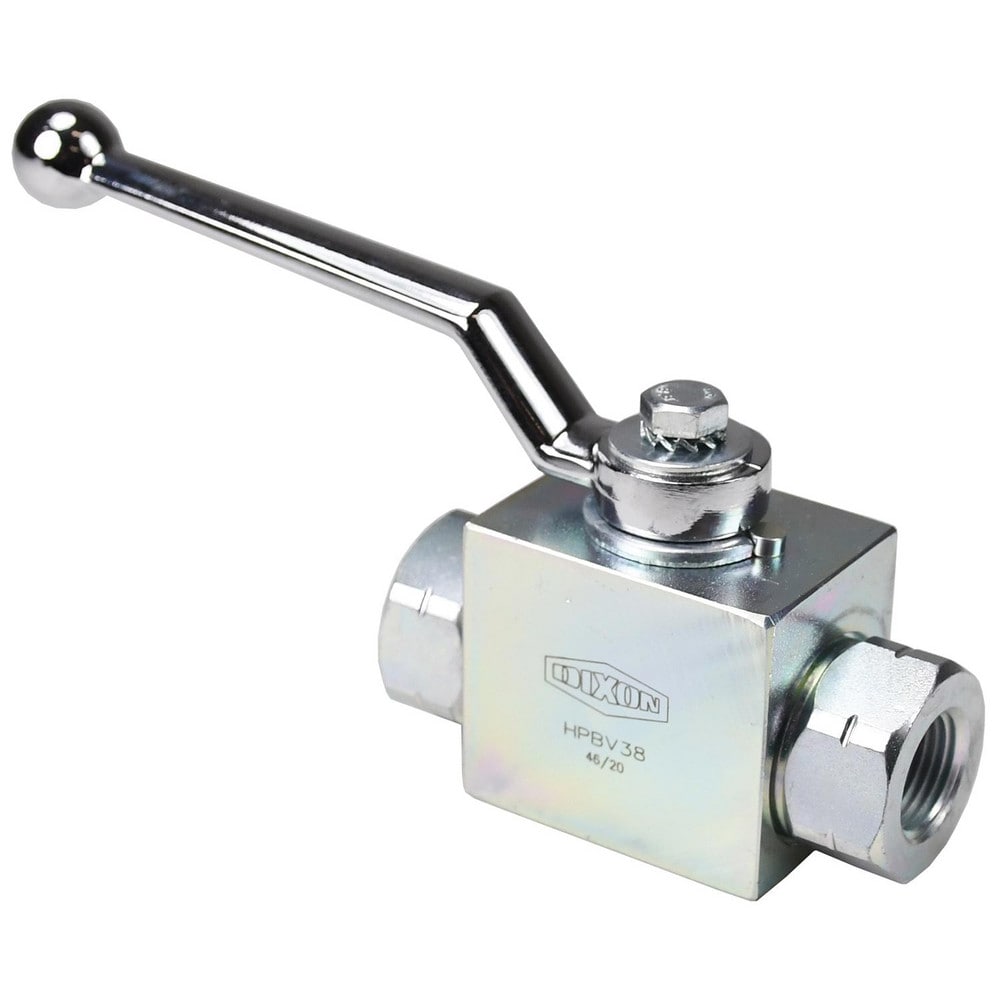 Full-Bore: 3/4" Pipe, Female x Female Port, Carbon Steel