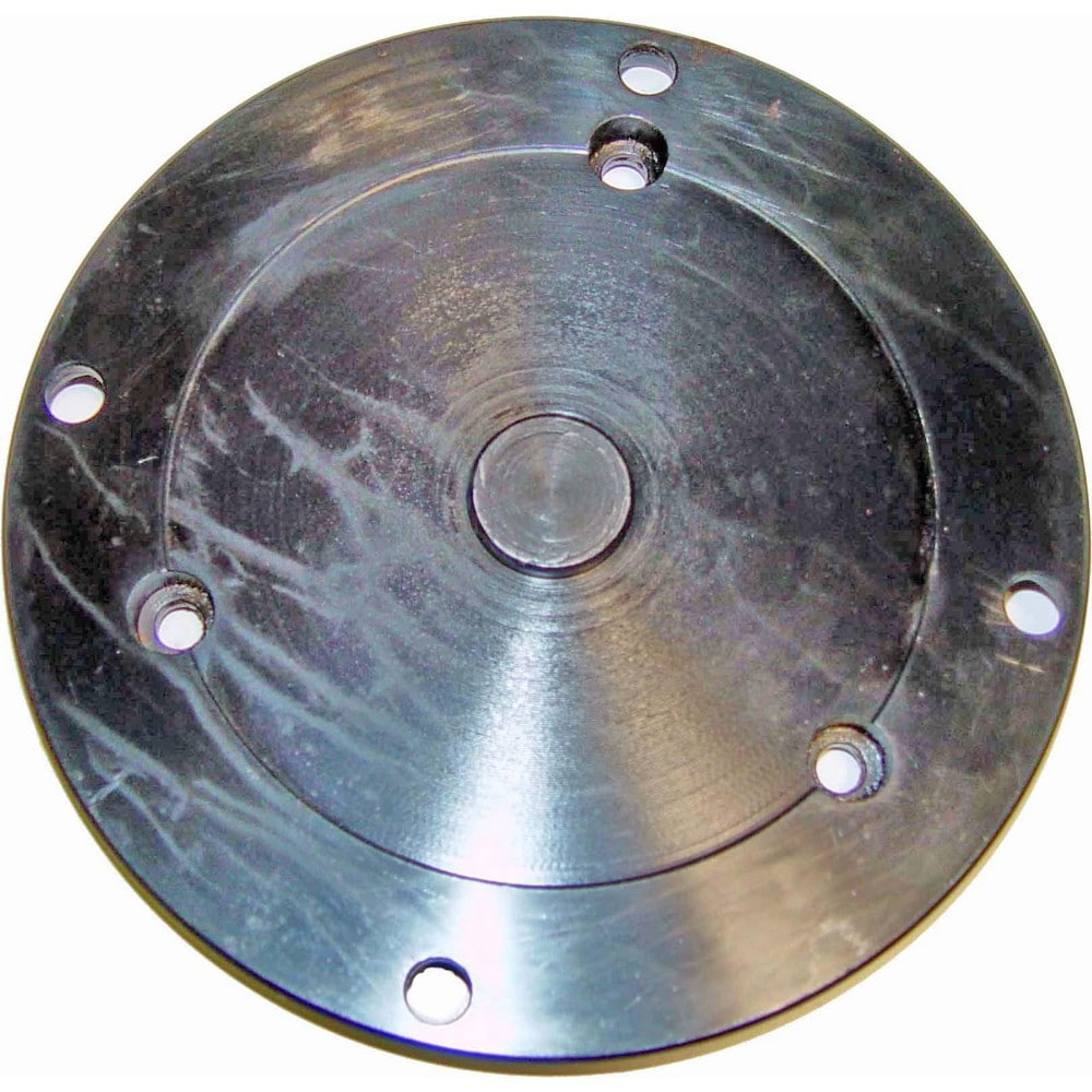 Rotary Table Tailstocks, Dividing Plates & Accessories; Accessory Type: Chuck Adapter Plate; For Use With: 4" rotary table; Compatible Table Size: 4 in
