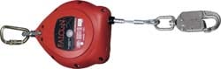 Self-Retracting Lifeline: 420 lb Capacity, 30.00' Lifeline, Self-Locking Carabiner & Stainless Steel Swivel