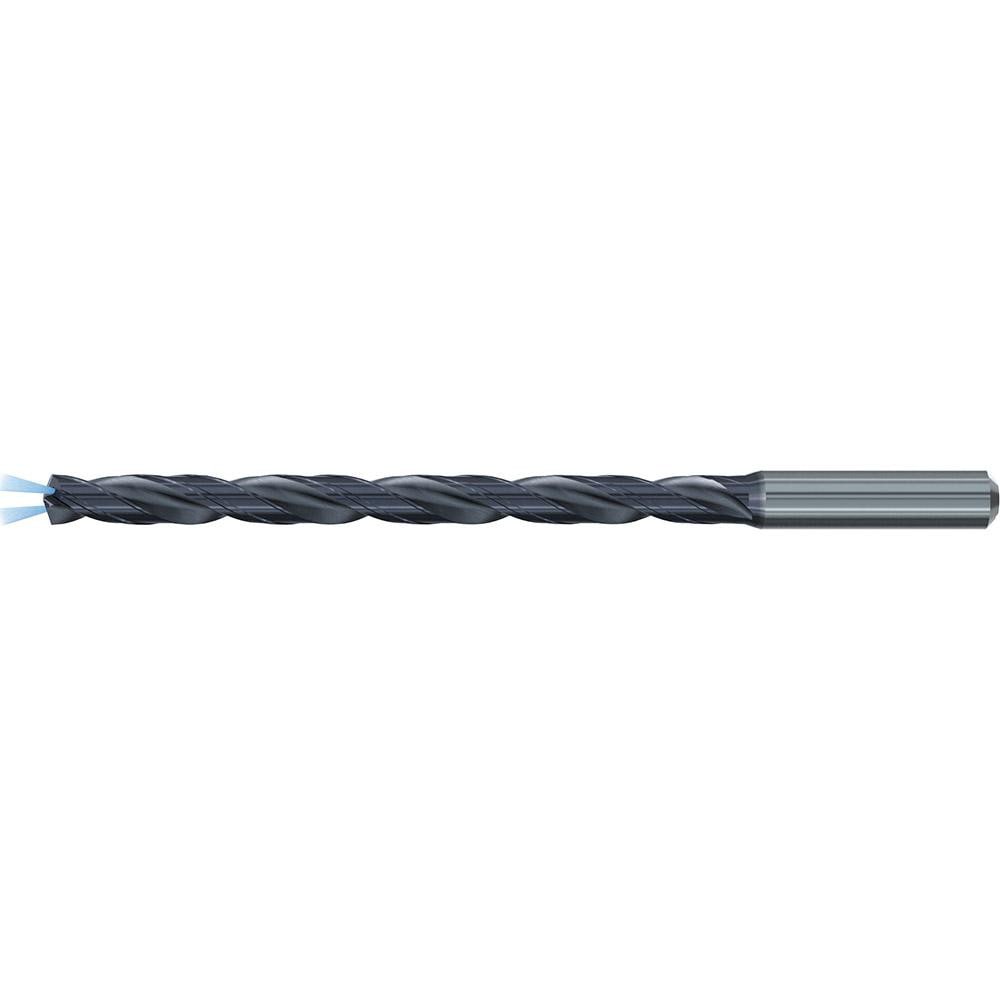 Extra Length Drill Bit: 0.1260", 140 °, Solid Carbide