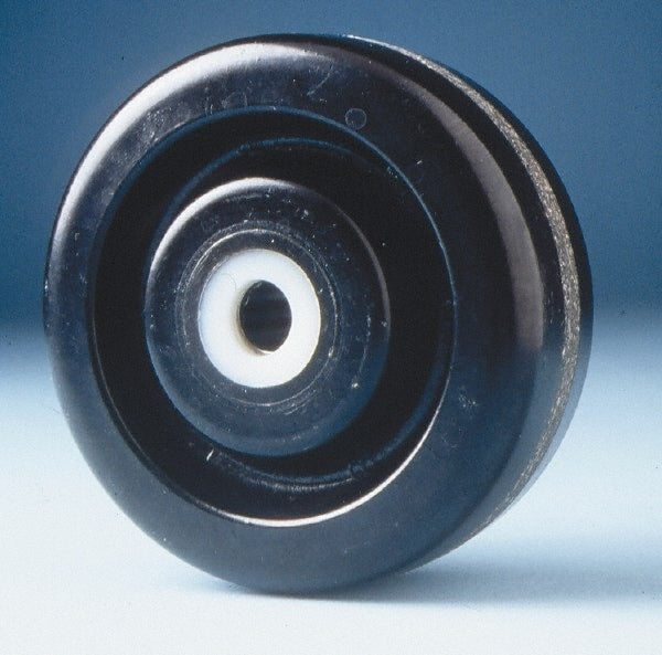 Caster Wheel: Phenolic, 8" Dia, 2" Wide, 3/4" Axle