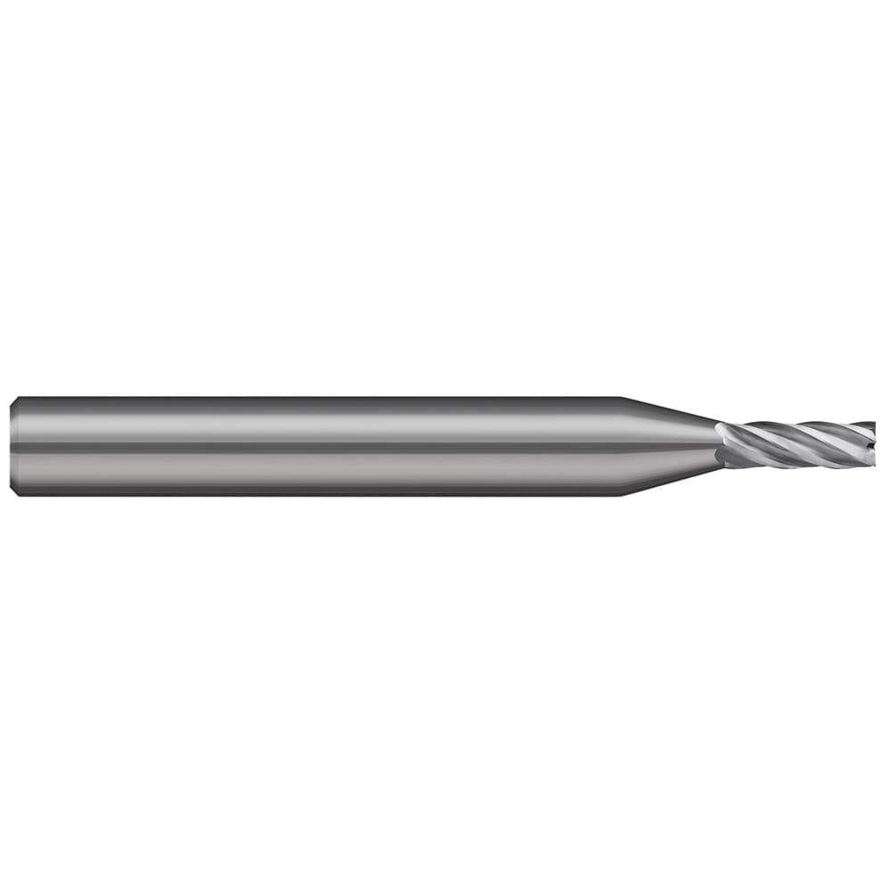 Square End Mill: 3/16" Dia, 5/8" LOC, 5 Flute, Solid Carbide