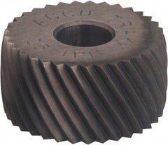 Convex Knurl Wheel: 1/2" Dia, 90 ° Tooth Angle, 20 TPI, Diagonal, Cobalt