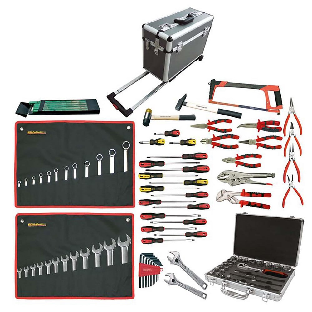 Combination Hand Tool Set: 102 Pc, Mechanics & Automotive Tool Set