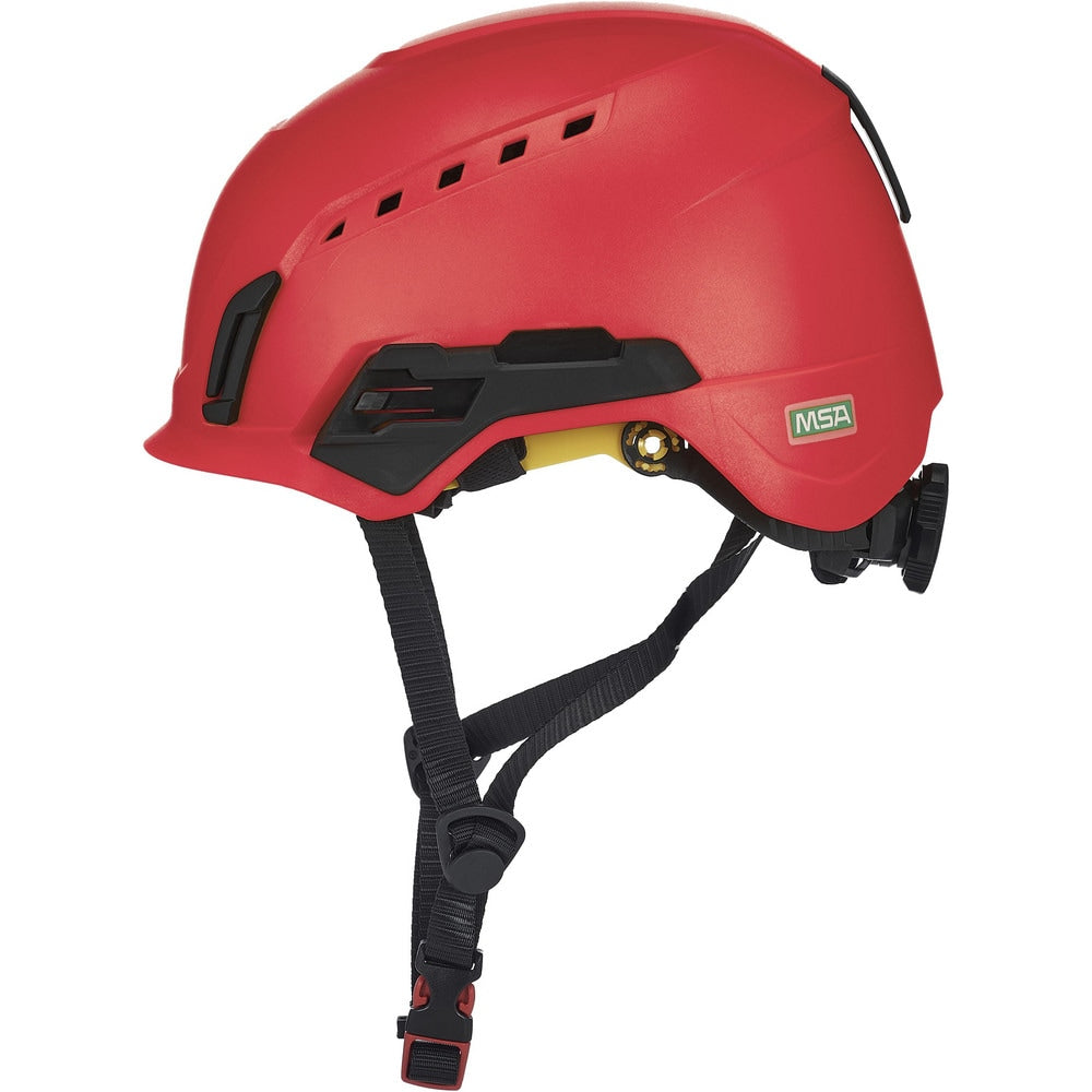 Rescue Helmet: Ratchet Adjustment, 4-Point Suspension, ABS
