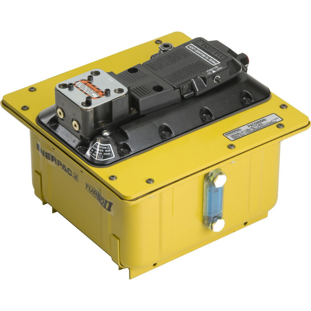 Power Hydraulic Pumps & Jacks; Type: Air Hydraulic Pump; 1st Stage Pressure Rating: 5000; 2nd Stage Pressure Rating: 5000; Pressure Rating (psi): 5000; Oil Capacity: 462 in³; Actuation: Air Compressor