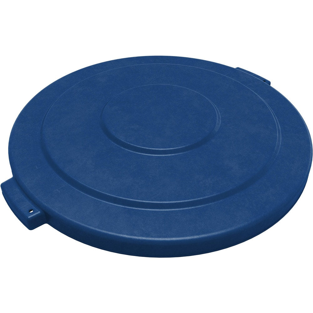 Trash Can & Recycling Container Lids; Lid Type: Flat; Lid Shape: Round; Container Shape: Round; Compatible Container Capacity: 20 Gallon; Color: Blue; Material: HDPE; For Use With: Bronco 20 Gallon Trash Contain
