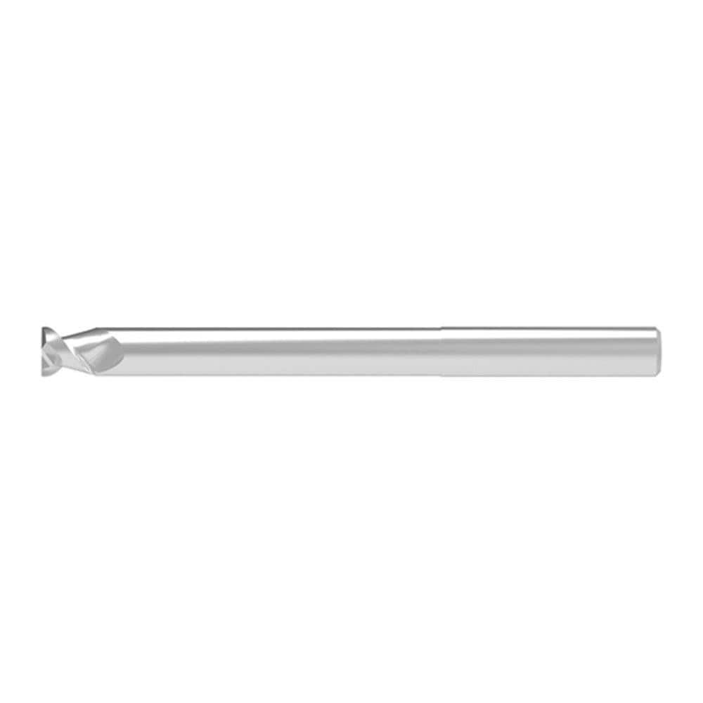 Square End Mill: 12.00 mm Dia, 13.00 mm LOC, 2 Flute, Solid Carbide