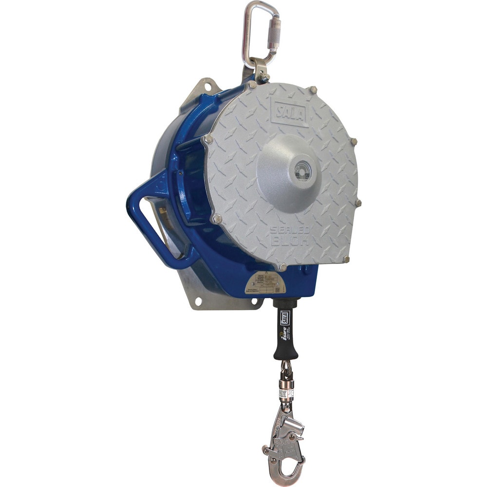 Self-Retracting Lifeline: 310 lb Capacity, 130.00' Lifeline, Swivel Snap Hook