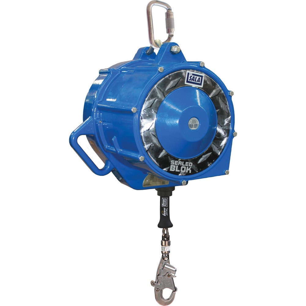Self-Retracting Lifeline: 310 lb Capacity, 175.00' Lifeline, Swivel Snap Hook