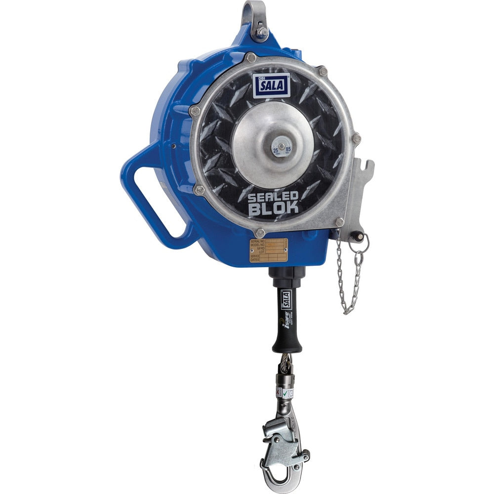 Self-Retracting Lifeline: 310 lb Capacity, 85.00' Lifeline, Swivel Snap Hook