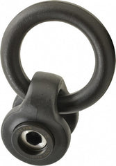 Side Pull Hoist Ring: Bolt-On, 7100 lb Capacity, 360°
