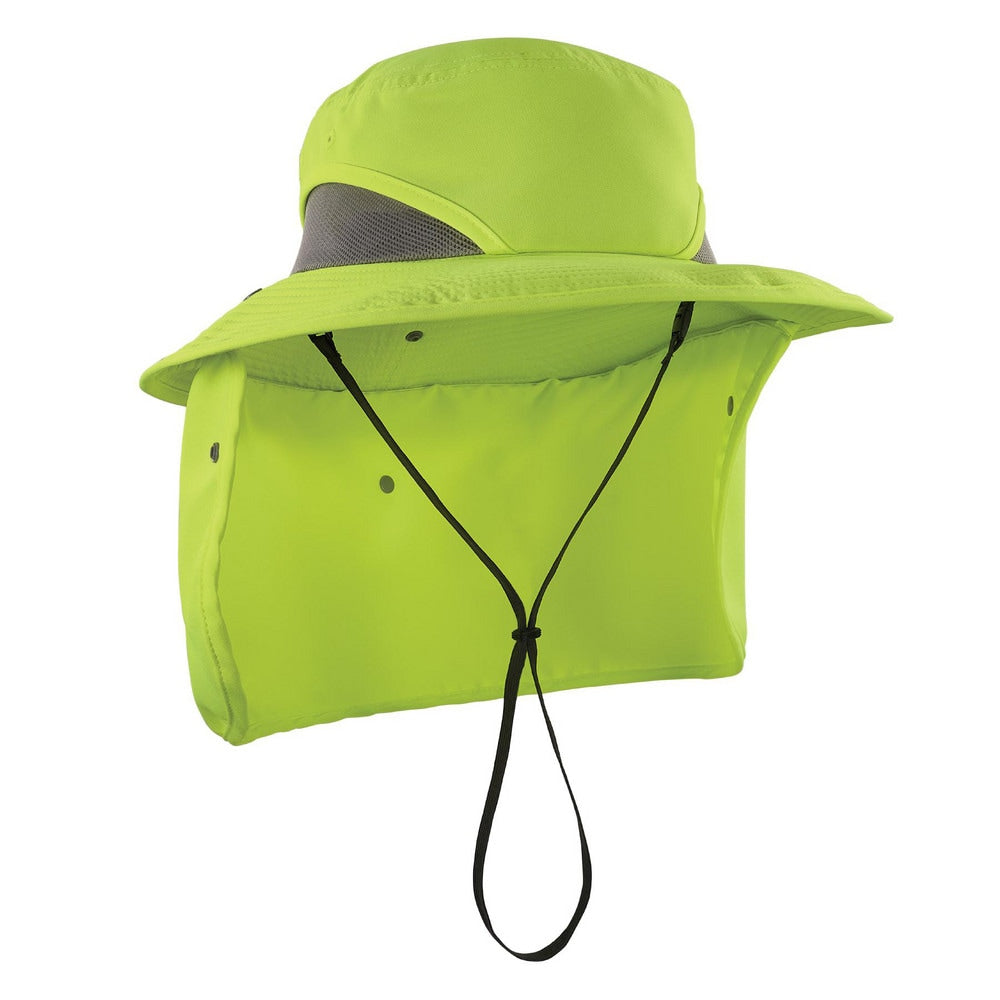 Ranger Hat & Neck Protection Cap: Lime, Size Large & X-Large