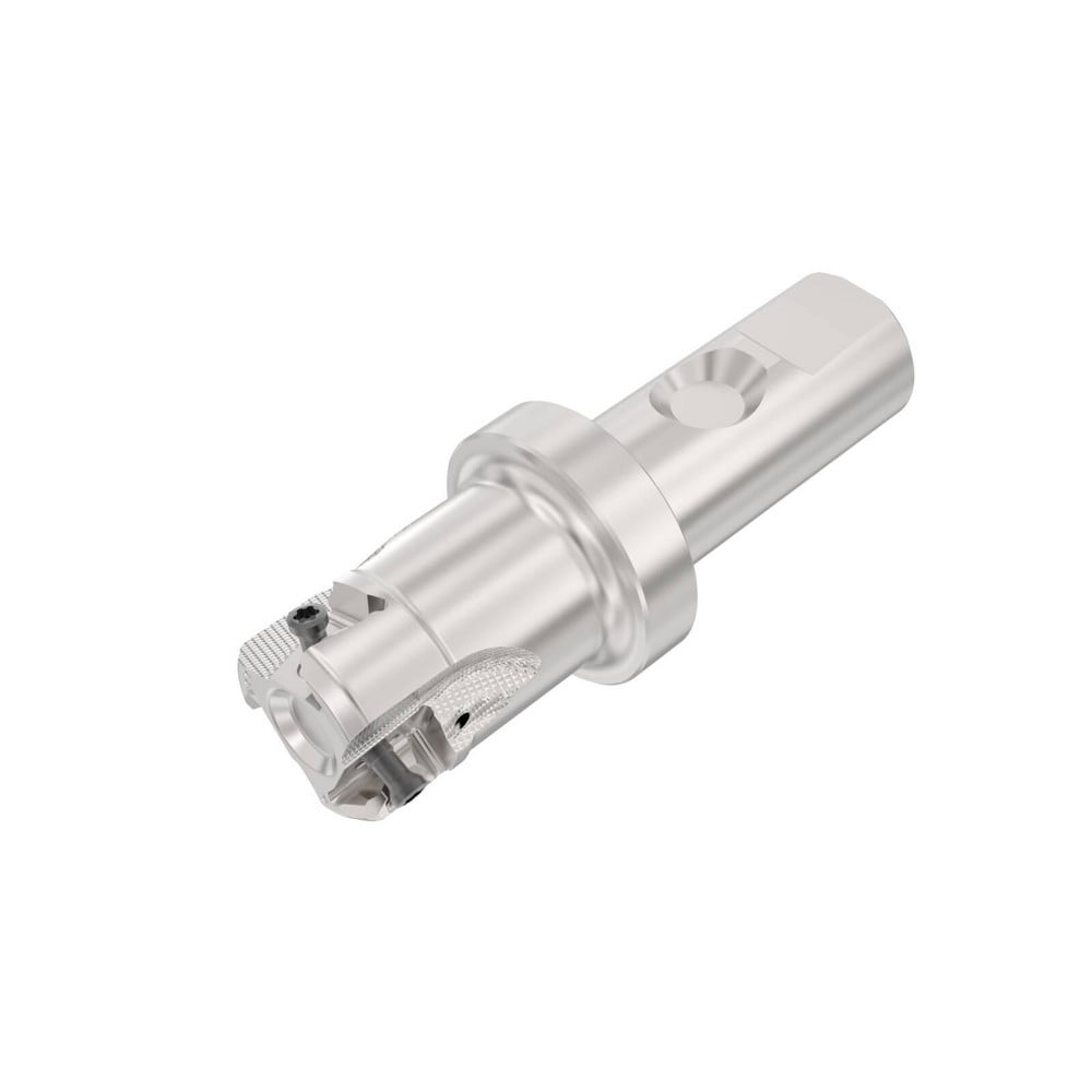 Indexable Square-Shoulder End Mill: R217.942532.3SLO123A, Weldon Flat Shank