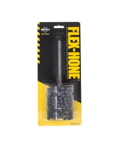 2 1/2″ Bore Diameter × 3″ Hone Length × 8″ Overall Length, 400 Grit, Silicon Carbide - Standard Duty Flex-Hone