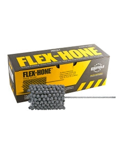 4 1/4″ Bore Diameter × 6″ Hone Length × 13.5″ Overall Length, 400 Grit, Aluminum Oxide - Heavy Duty Flex-Hone