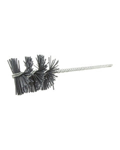 4″ Diameter × 120 Grit, 14″ OAL, Silicon Carbide, Rectangular Filament Abrasive Nylon Brushes