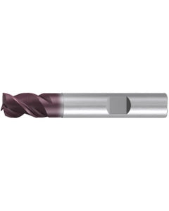 Square End Mill; 11.7 mm Dia. × 12 mm LOC × 12 mm Shank Dia. × 73 mm OAL ; 3 FL ; Carbide ; AlTiN ; Series 2517A