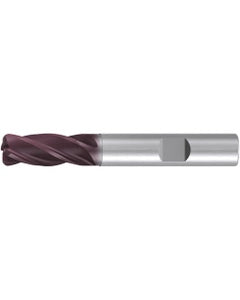 Square End Mill; 10 mm Dia. × 10 mm Shank Dia. × 72 mm OAL ; 4 FL ; Carbide ; AlTiN ; Series 2699A