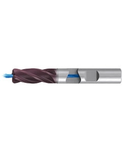 Square End Mill; 10 mm Dia. × 10 mm Shank Dia. × 72 mm OAL ; 4 FL ; Carbide ; AlTiN ; Series 2699AZ
