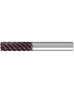 Square End Mill; 10 mm Dia. × 30 mm LOC × 10 mm Shank Dia. × 80 mm OAL ; 6 FL ; Carbide ; AlTiN ; Series 2524A