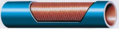 Federal Hose - 7/8" ID x 1.285" OD x 25' OAL, Heater Hose - -65 to 350°F, Blue - Americas Industrial Supply