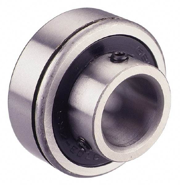 Value Collection - 7/8" Bore Diam, 2" OD, Double Seal Semi Ground Extra Light Radial Ball Bearing - 1 Row, Round Bore, 1,096 Lb Static Capacity, 2,040 Lb Dynamic Capacity - Americas Industrial Supply