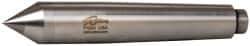 Riten - 0.7" Head Diam, Carbide-Tipped Steel Standard Point Half Dead Center - 2MT Morse Taper, 0.7" Point Diam, 4-3/16" OAL - Americas Industrial Supply