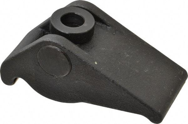 Value Collection - 3/4" Stud, 4-1/4" Max Clamping Height, Steel, Adjustable & Self-Positioning Strap Clamp - 2-5/8" Wide, 2-1/4" High, 2-1/8" Heel to Stud Center - Americas Industrial Supply