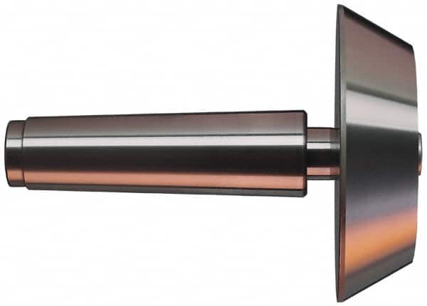 Concentric - 2.26 to 2.84" Point Diam, Hardened Tool Steel Lathe Bell Head Point - Compatible with Live Centers - Americas Industrial Supply