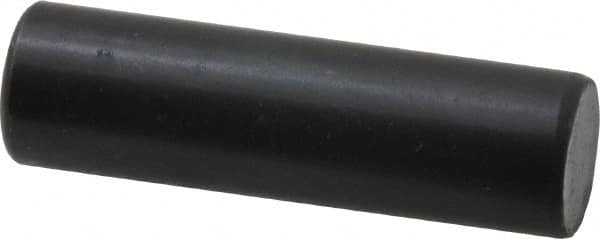 Holo-Krome - 10mm Diam x 35mm Pin Length Grade 8 Alloy Steel Standard Dowel Pin - Black Luster Finish, C 60 (Surface) & C 50-58 Hardness, 1 Beveled & 1 Rounded End - Americas Industrial Supply