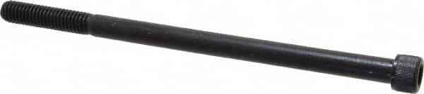 Value Collection - 3/8-16 UNC Hex Socket Drive, Socket Cap Screw - Alloy Steel, Black Oxide Finish, Partially Threaded, 6-1/2" Length Under Head - Americas Industrial Supply