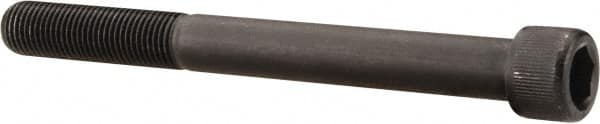 Value Collection - 3/8-24 UNF Hex Socket Drive, Socket Cap Screw - Alloy Steel, Black Oxide Finish, Partially Threaded, 3-3/4" Length Under Head - Americas Industrial Supply
